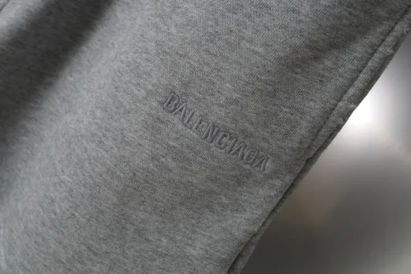 Balenciaga Logo Waistband Shorts Gray - 19