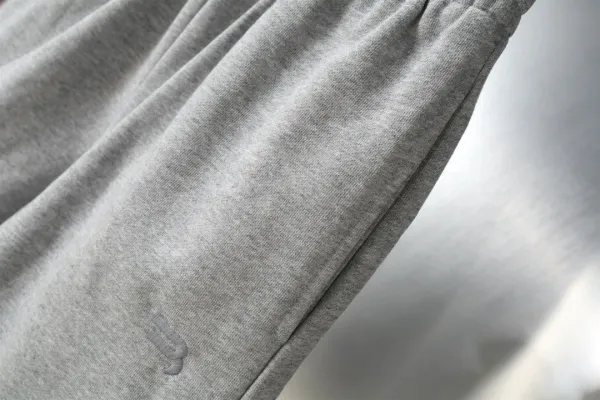 Balenciaga Logo Waistband Shorts Gray - 37