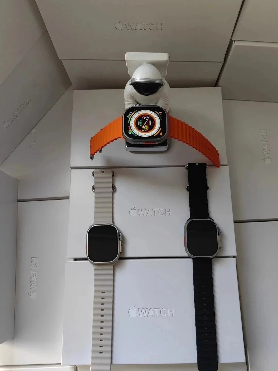 Apple Watch Ultra 2 Orange Alpine Loop Smartwatch - 10