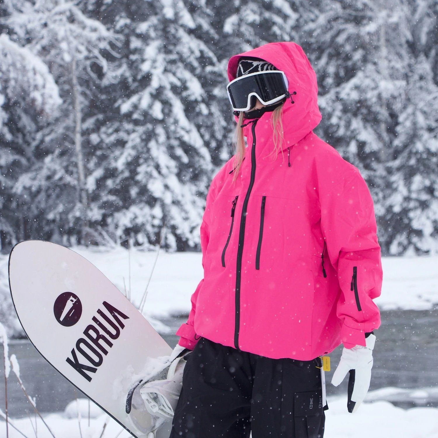 雪比特 3L单板滑雪服女  防水透湿全压胶滑雪服套装女 滑雪裤男 - 138336