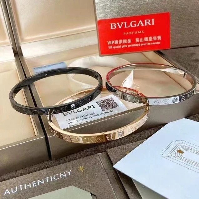 宝家精品高版本24新款经典情侣单钻字母手镯高版原版logo厂家代发 - 139896
