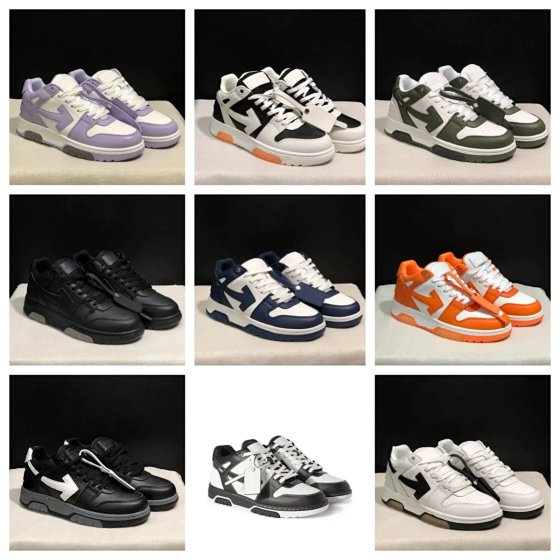 KA-OFF Co-Branded WHITE Arrow Couple Street Casual Sneakers