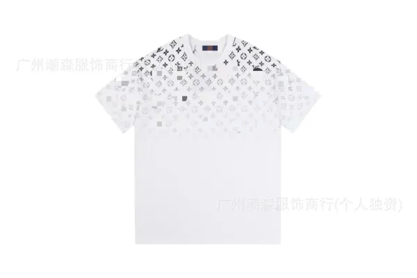 Louis Vuitton Monogram Gradient T-Shirt White - 1