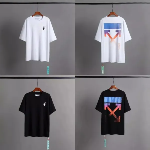 Off-White Arrow Logo Graphic T-Shirt Black - 13