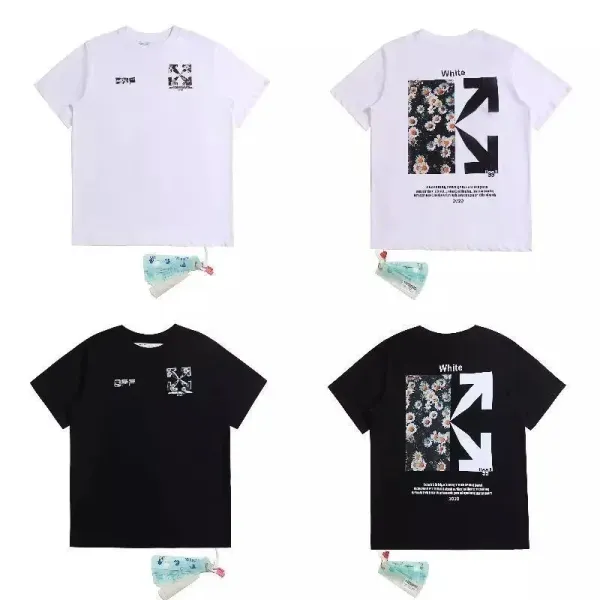 Off-White Arrow Logo Graphic T-Shirt Black - 6