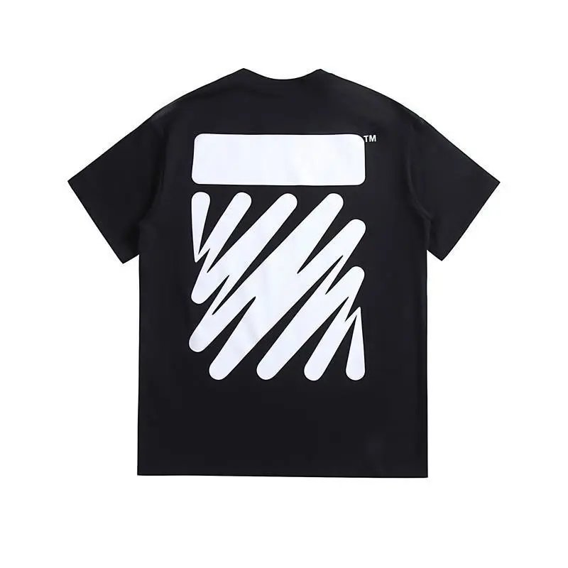 Off-White Diagonal Arrow Print Black T-Shirt