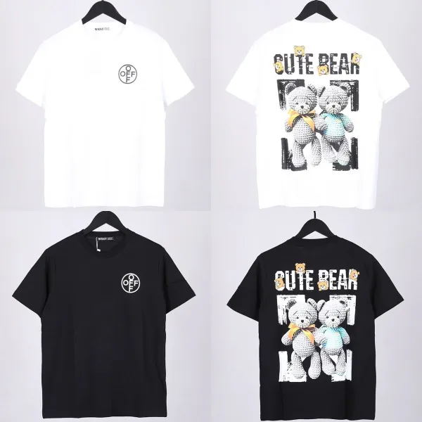 Off-White Diagonal Stripe Graphic White T-Shirt - 3