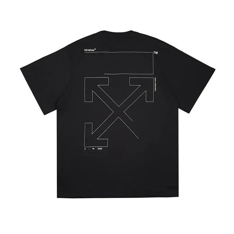 Off-White Arrow Graphic Black T-Shirt - 1