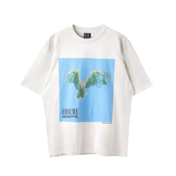 Sant NYC Consume Apocalypse Graphic T-Shirt White - 1