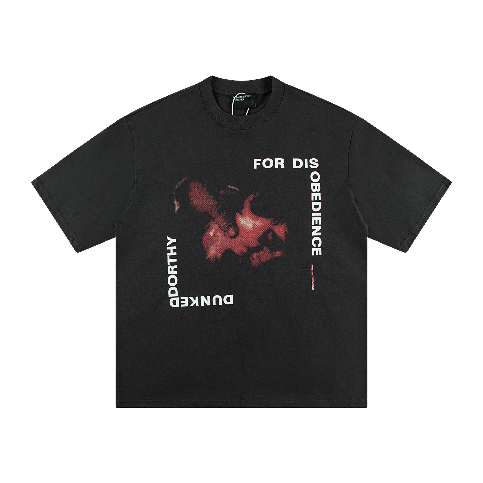 FROMWHAT Drift Series Acid Wash Graphic T-Shirt - 74