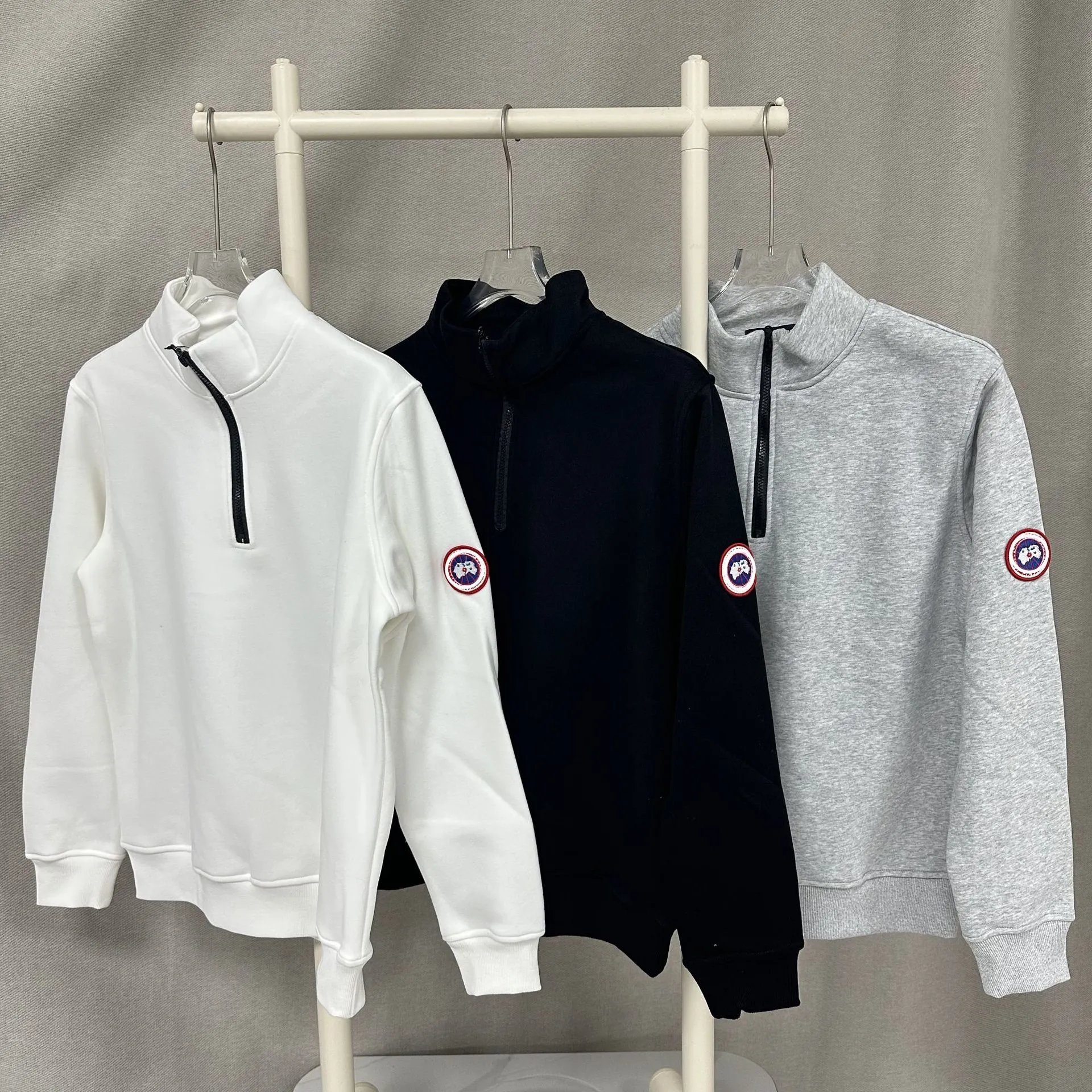 Canada Goose Half-Zip Sweatshirts [3 styles]