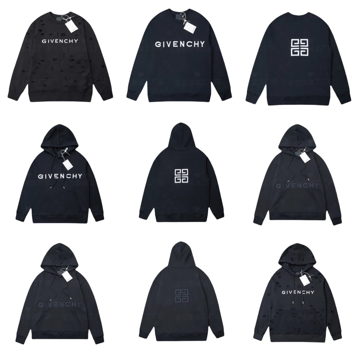 Givenchy 4G Logo Hoodies/Sweaters [10 styles]