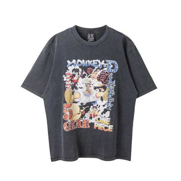 One Piece x 50/50 Monkey D. Luffy Gear 5 Graphic T-Shirt - 1