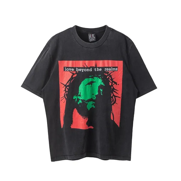 Sole DXB Love Beyond the Realms Graphic T-Shirt Black - 1