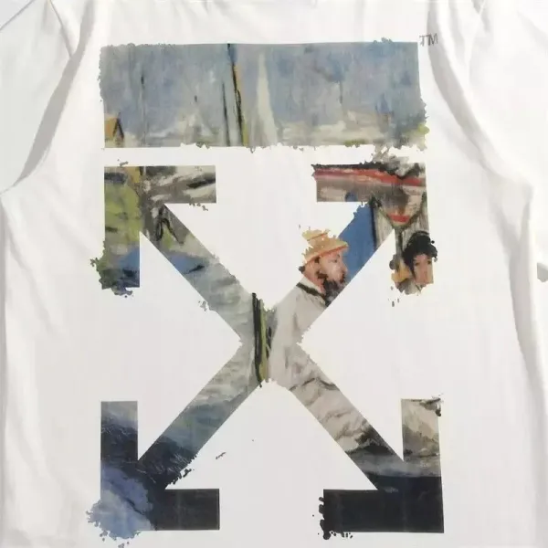 Off-White Arrow Logo Graphic T-Shirt Black - 21