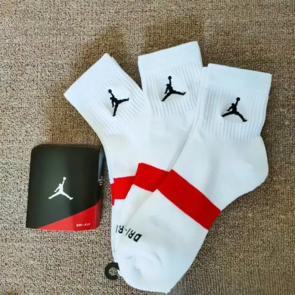Air Jordan Jumpman Crew Socks White/Red - 1
