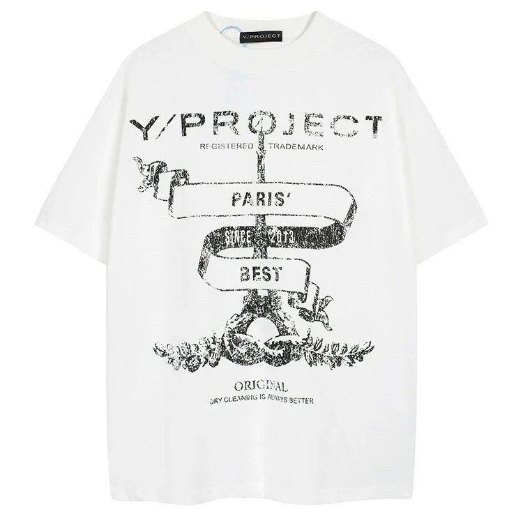 FROMWHAT Drift Series Acid Wash Graphic T-Shirt - 32