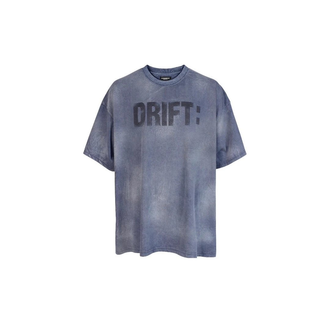 FROMWHAT Drift Series Acid Wash Graphic T-Shirt - 50