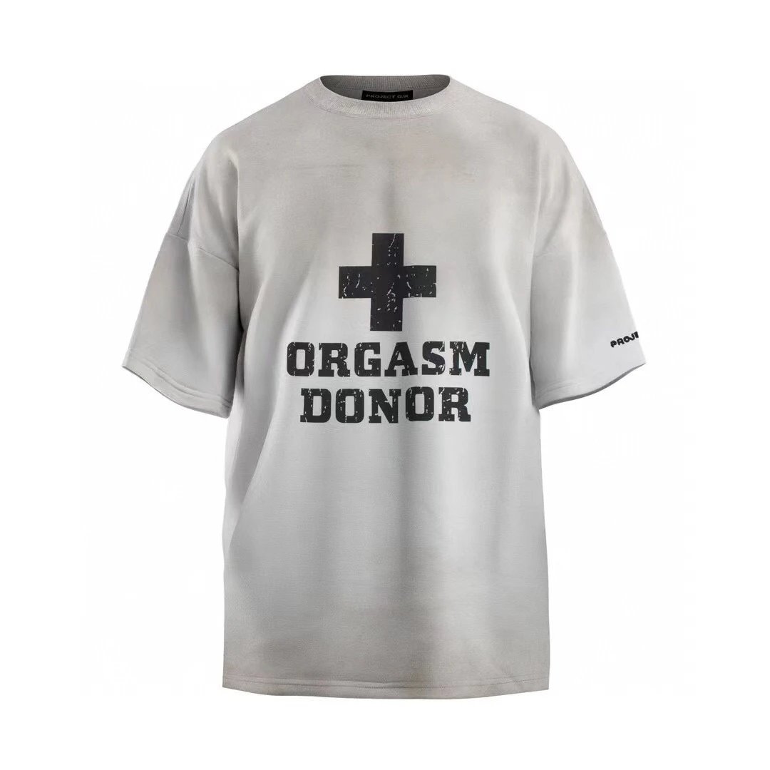FROMWHAT Drift Series Acid Wash Graphic T-Shirt - 57