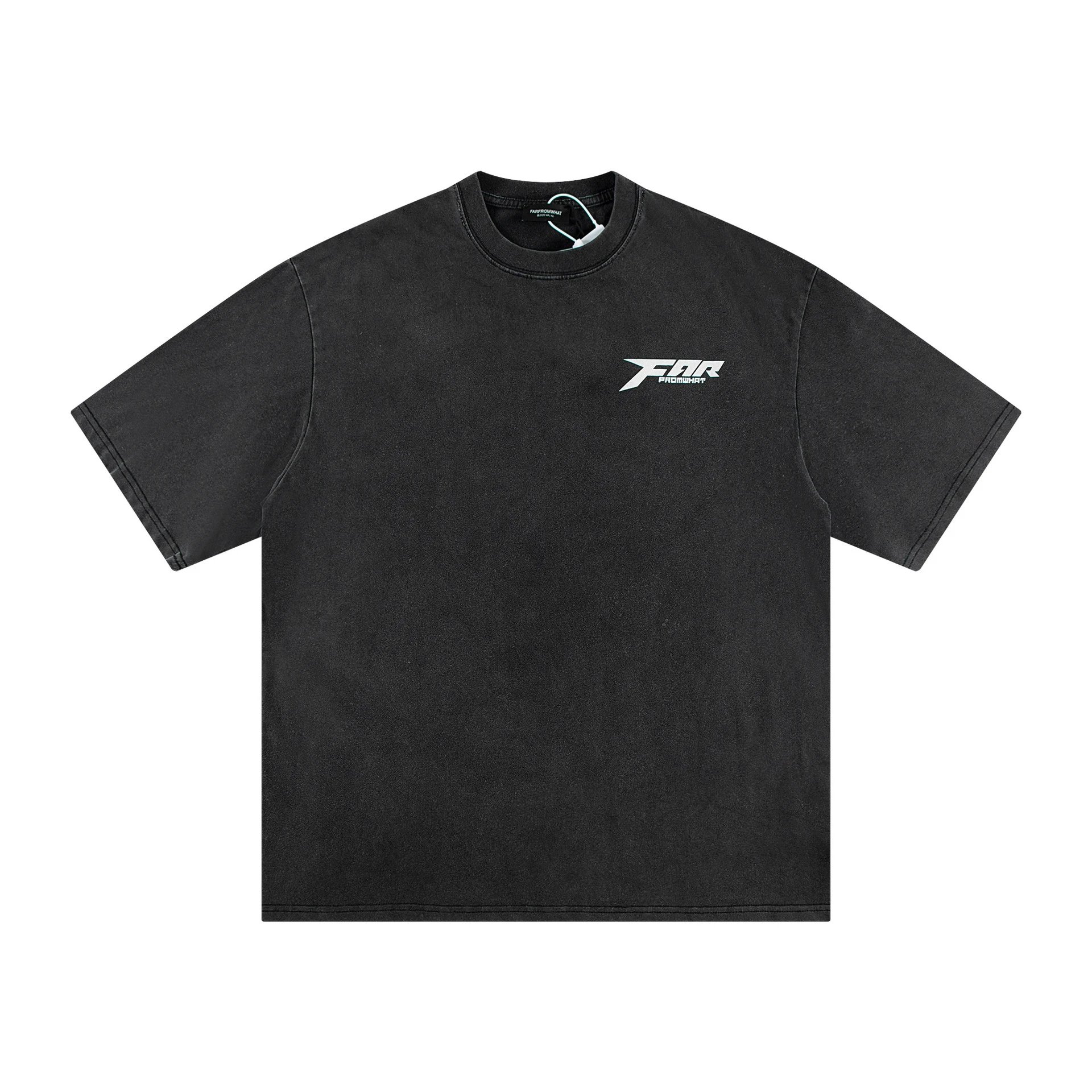 FROMWHAT Drift Series Acid Wash Graphic T-Shirt - 72