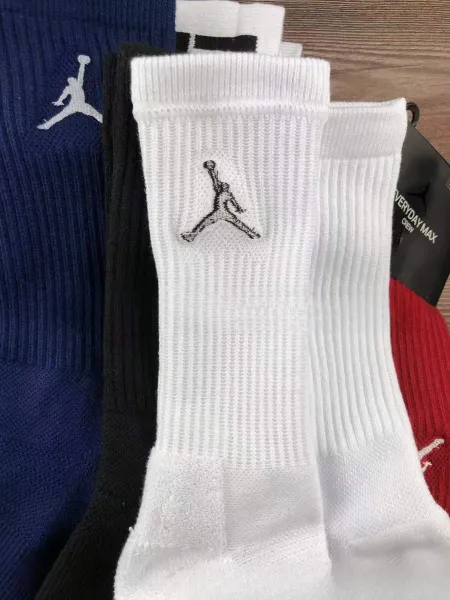 Nike Elite Everyday Crew Socks Black/White - 8