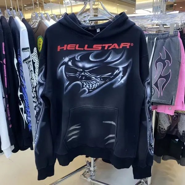 Hellstar Sports Logo Sweatpants Black - 4