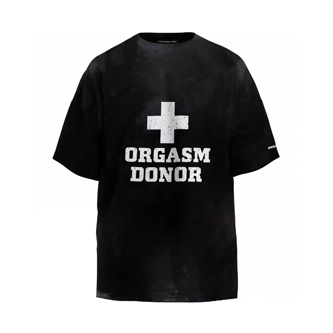 FROMWHAT Drift Series Acid Wash Graphic T-Shirt - 55