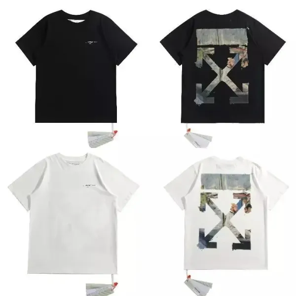 Off-White Arrow Logo Graphic T-Shirt Black - 5