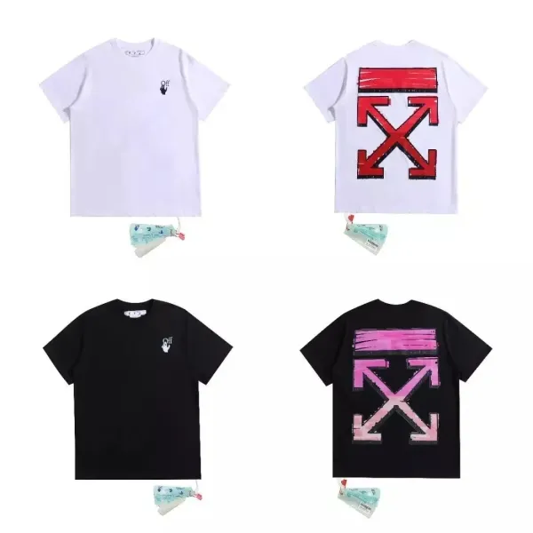 Off-White Arrow Logo Graphic T-Shirt Black - 12