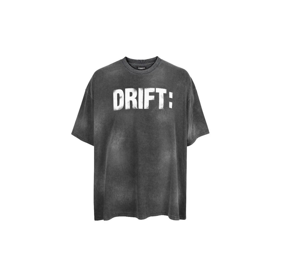 FROMWHAT Drift Series Acid Wash Graphic T-Shirt - 49