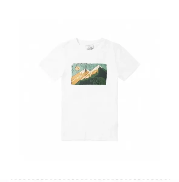 The North Face Mountain Graphic White T-Shirt - 1