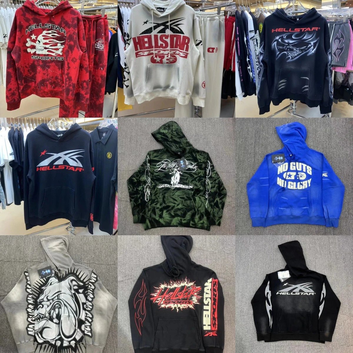 Hellstar Hoodies [40 styles]
