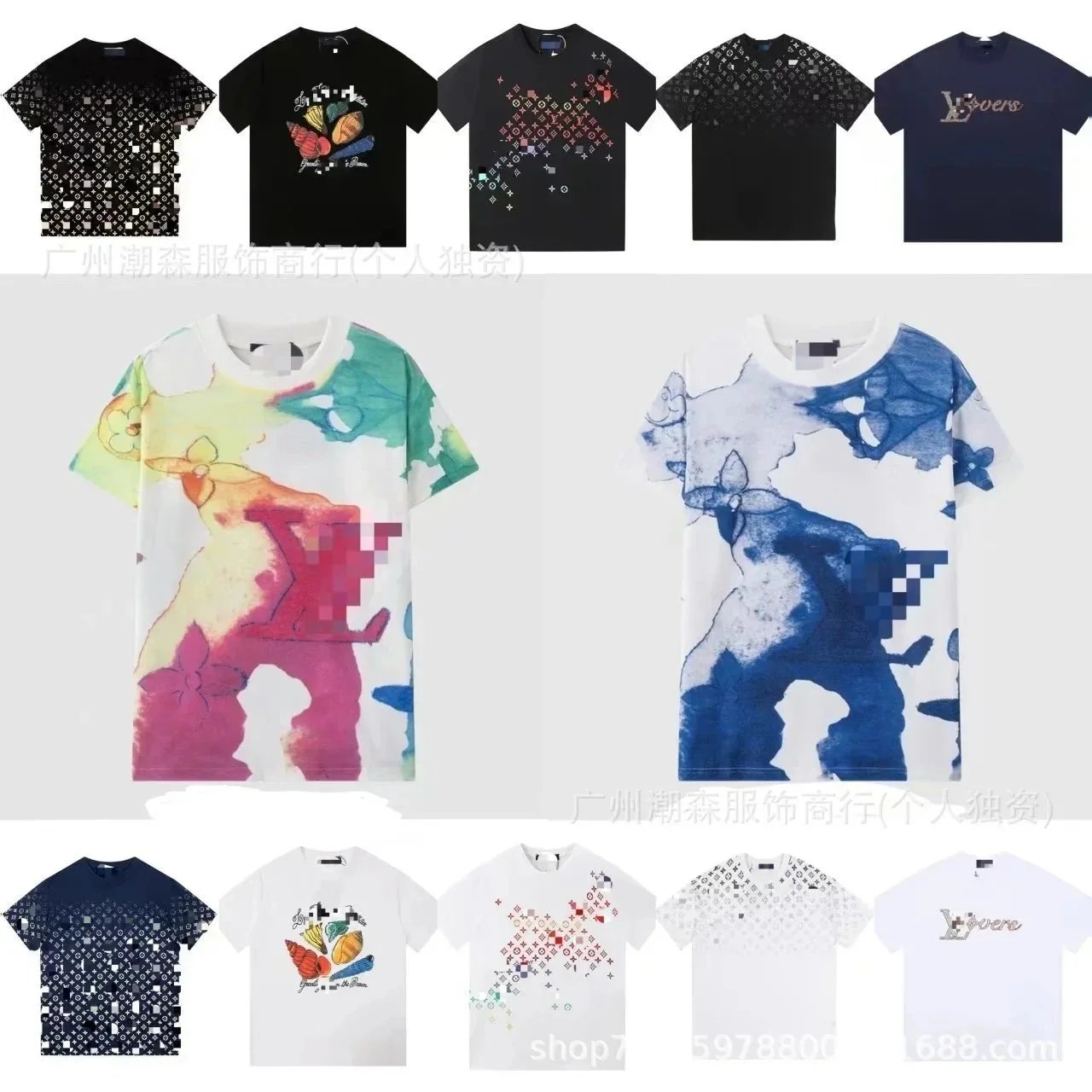 Loewe Shell Print Black T-Shirt - 3