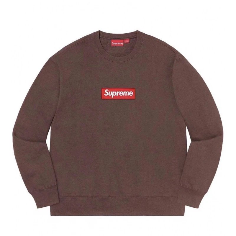 E554 22FW Crewneck Brown
