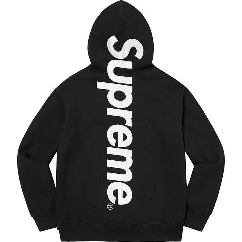 Supreme Sideline Hoodie Black