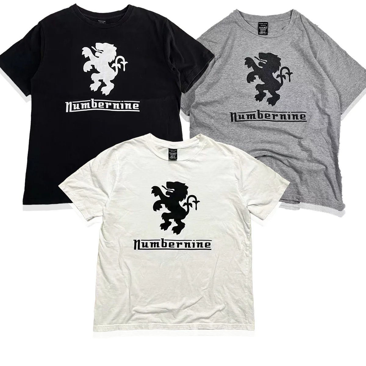 Independent Numbernine style OG lion lambretta T-shirt lambretta lion short sleeved T-shirt