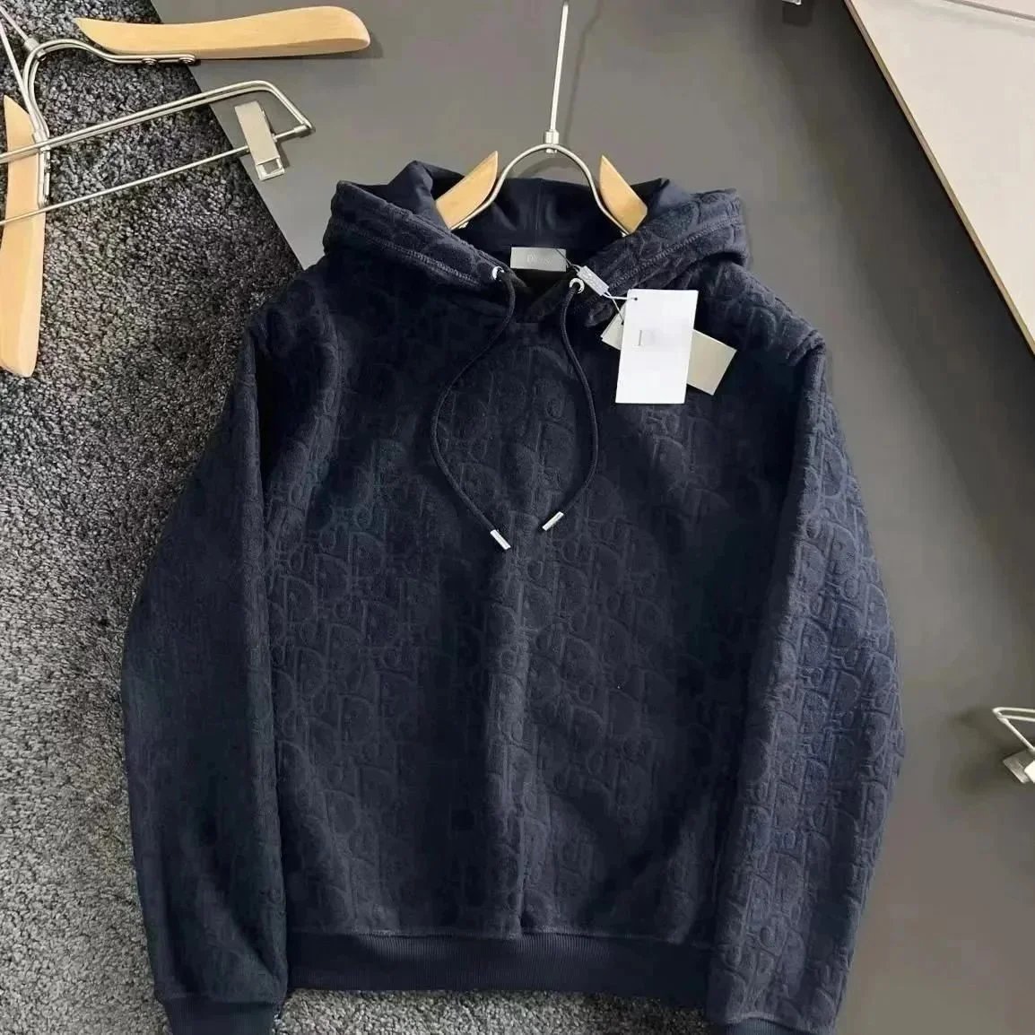 Dior Hoodies & Sweatshirts CD Logo Embroidered Pullover Hoodie — 12