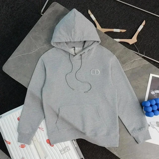 Dior Hoodies & Sweatshirts CD Logo Embroidered Pullover Hoodie product detail image 7