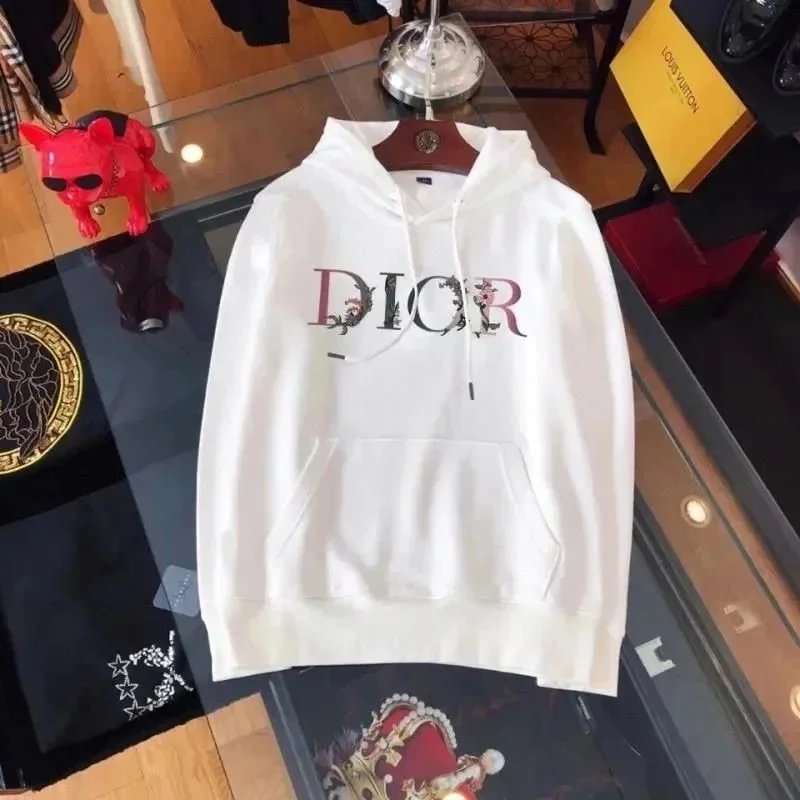 Dior Hoodies & Sweatshirts CD Logo Embroidered Pullover Hoodie — 19