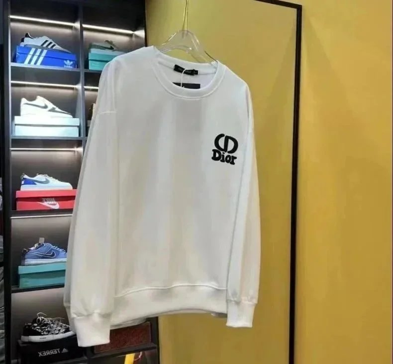 Dior Hoodies & Sweatshirts CD Logo Embroidered Pullover Hoodie — 23