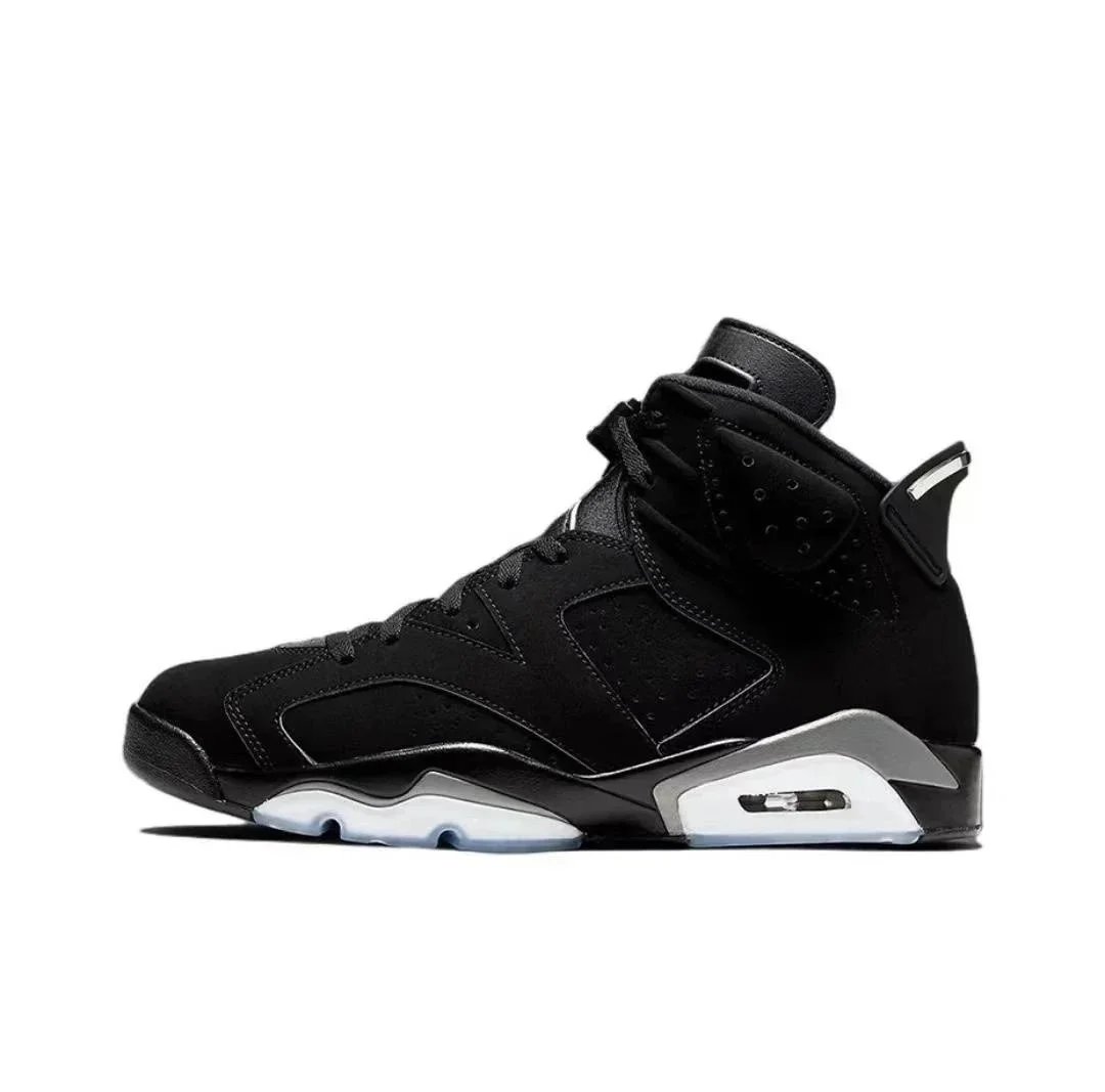 AJ6- Black Silver
