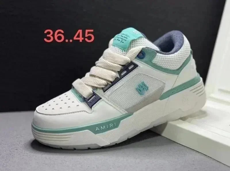 Amiri Sneakers Chunky mesh low-top — B- 13 White and Blue