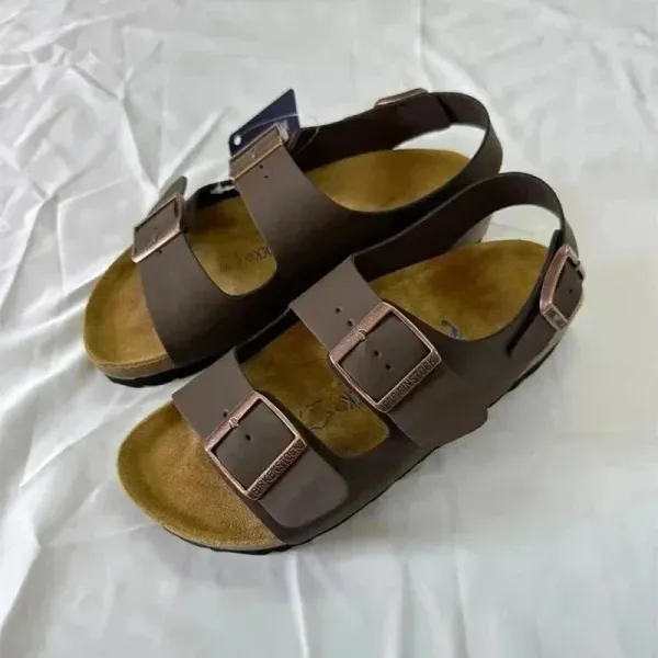 Birkenstock Arizona Brown Leather Sandals - 11