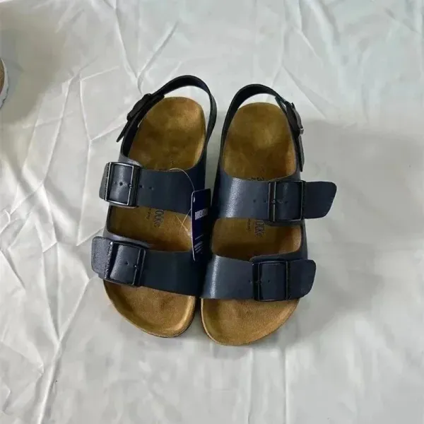 Birkenstock Arizona Brown Leather Sandals - 10