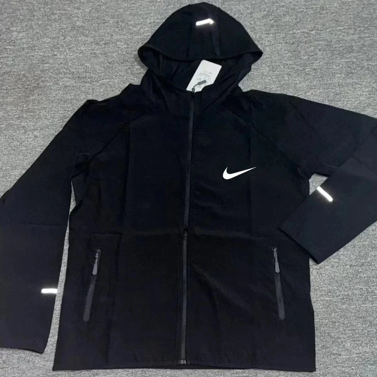 Nike Jackets Hooded zip running jacket with reflective details image 10