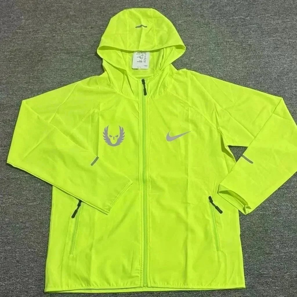 Nike Jackets Hooded zip running jacket with reflective details image 6