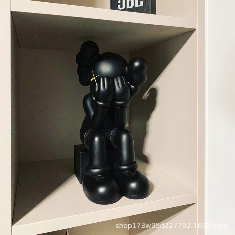 Kaws Figure — 28cm shy black colorway — USFans Spreadsheet photo