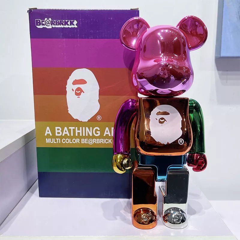 Electroplated Colorful Bear