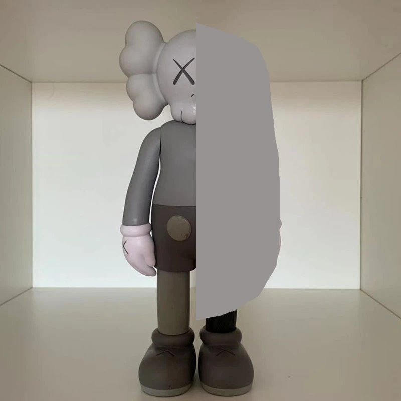 Kaws Figure — 37cm16 inch semi-prototype gray colorway — USFans Spreadsheet photo