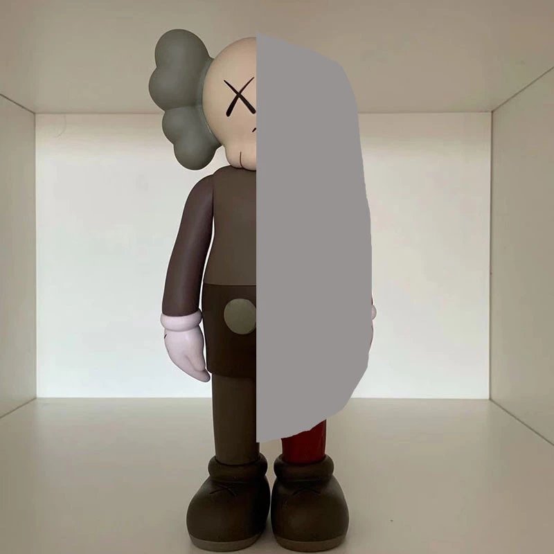 Kaws Figure — 37cm16 inch semi-prototype brown colorway — USFans Spreadsheet photo